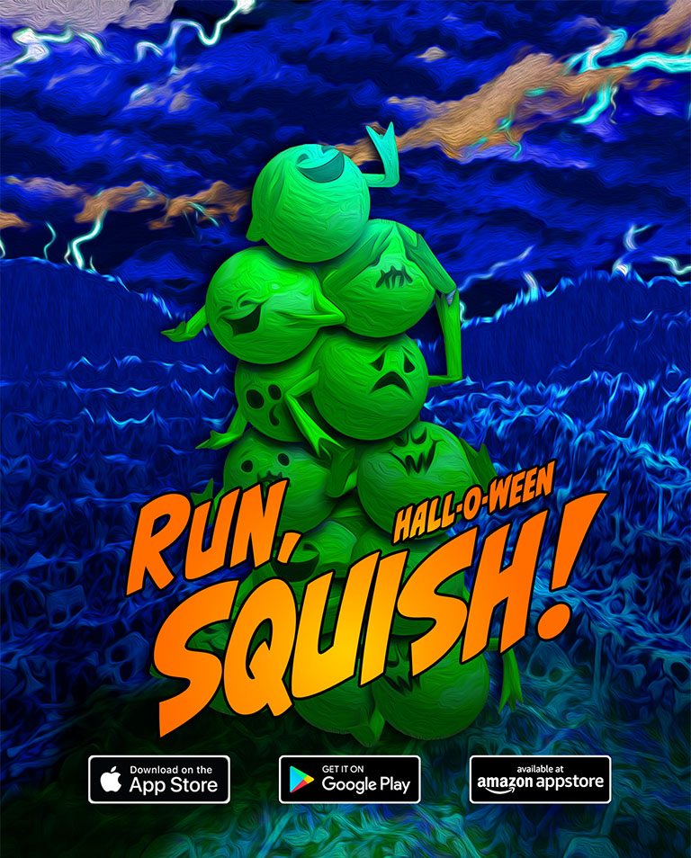 The Ghosts, Eyeballs, and Vampire levels have returned for Halloween. And now, they fight back!
